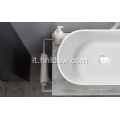 Lavabo da appoggio in resina pura e ATH per bagno